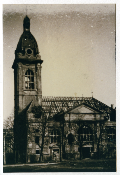 Königsberg (Pr.) (Калининград), Ehem. durch den Krieg kaum beschädigte Lutherkirche