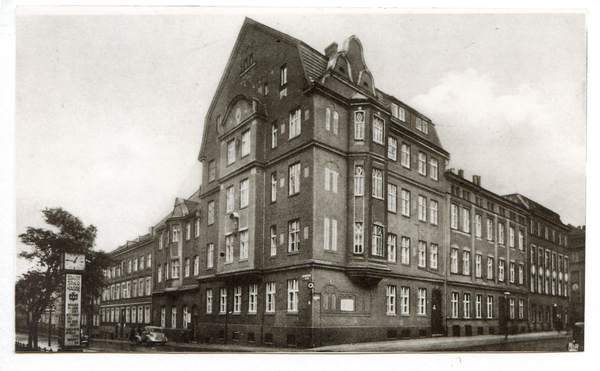 Königsberg (Pr.), Einmündung Haberberger Schulstraße...