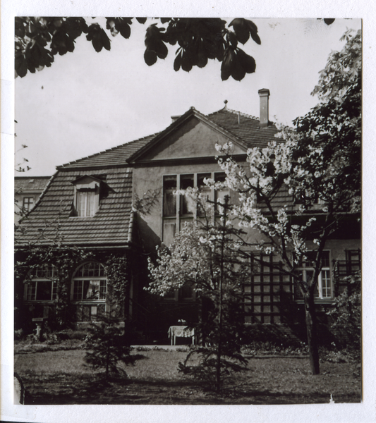 Königsberg (Pr.), Pfarrhaus der Haberberger Kirchengemeinde, Gartenseite
