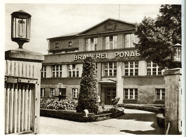 Königsberg (Pr.), Ponarth, Brauerei-Verwaltungsgebäude