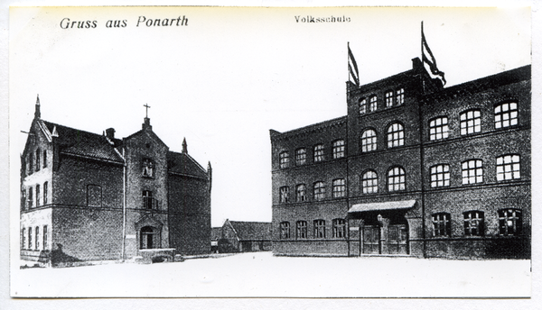 Königsberg (Pr.), Ponarth, Volksschule in der Pestalozzistraße Nr. 4/5