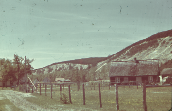 Pillkoppen, Fischerhaus vor der befestigten Düne