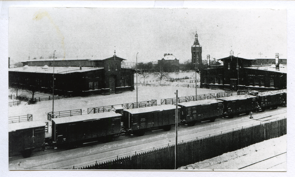 Königsberg (Pr.), Schlacht- und Viehhof, Entladerampe
