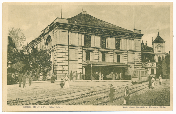 Königsberg, TheaterplatzStadttheater