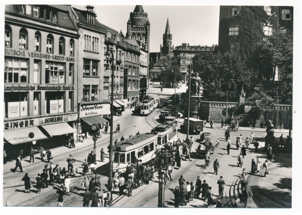 Königsberg (Pr.), Kaiser-Wilhelm-Platz Kaiser-Wilhelm-Denkmal