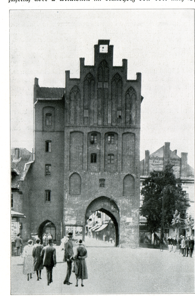 Allenstein, Hohes Tor, Feldseite