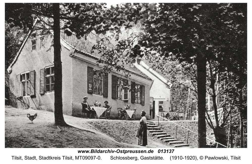 Tilsit, Schlossberg, Gaststätte