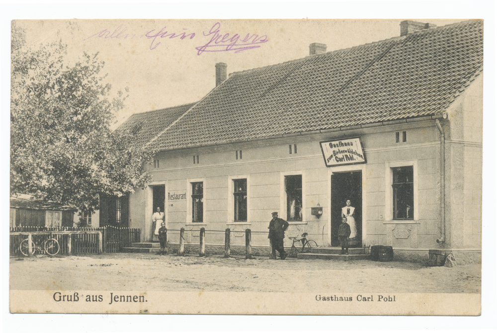 Jennen, Gasthaus "Zum Birkenwäldchen", Inh. Carl Pohl