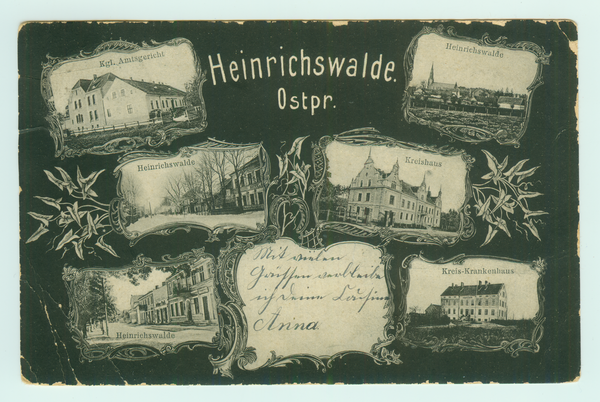 Heinrichswalde, Ansichtskarte um 1900