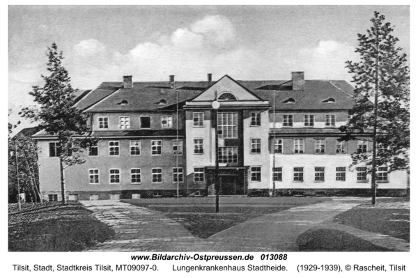 Tilsit, Lungenkrankenhaus Stadtheide