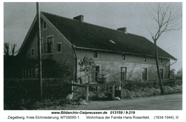 Ziegelberg, Wohnhaus der Familie Hans Rosenfeld