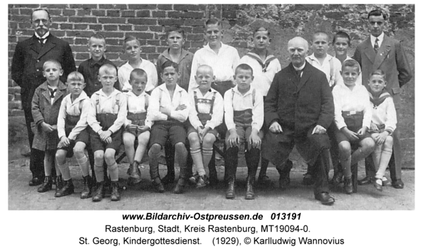 Rastenburg, St. Georg, Kindergottesdienst