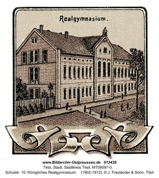 Tilsit, Schulstr. 10, Königliches Realgymnasium