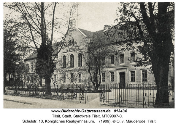 Tilsit, Schulstr. 10, Königliches Realgymnasium