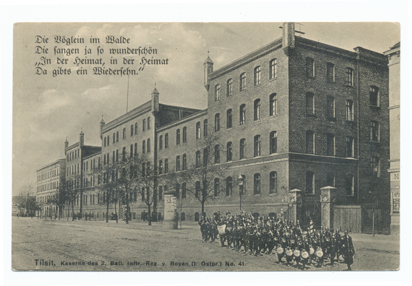 Tilsit, Stolbecker Str. 25, Infanterie-Kaserne