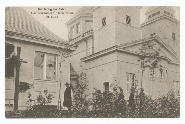 Tilsit, Das beschossene Krematorium