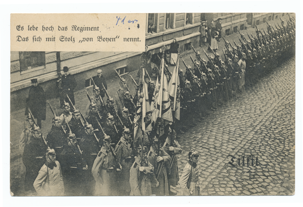 Tilsit, Parade der Infanterie