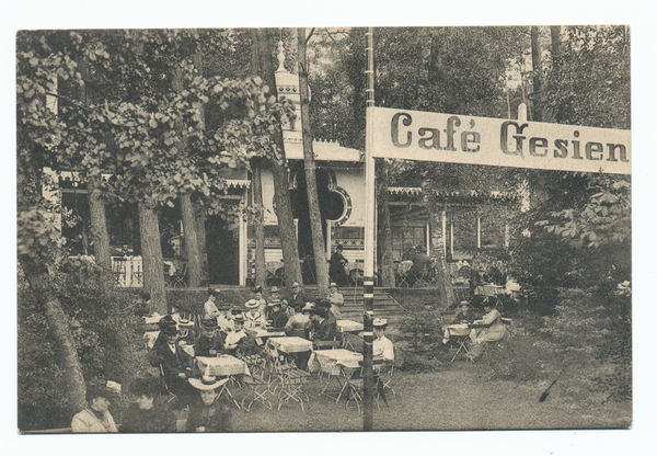 Tilsit, Park Jakobsruh, Gewerbeausstellung, Café Gesien