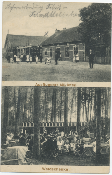 Miekiten fr. Mikieten, Bahnstation mit Restauration A. Goldenstern