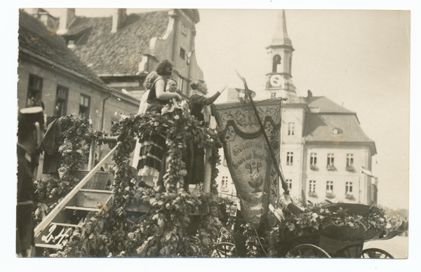 Tilsit, Schenkendorfplatz, Provinzial-Sängerfest am 28.06.1931