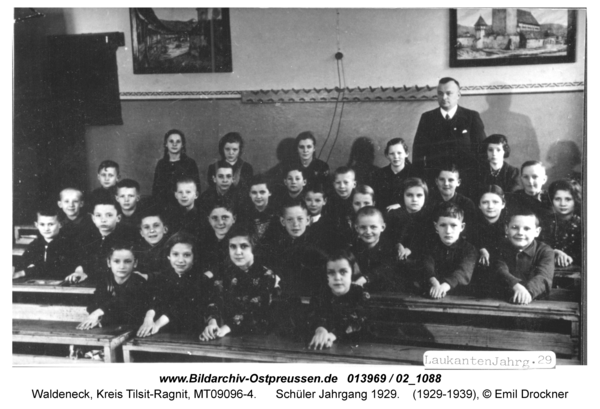 Waldeneck, Schüler Jahrgang 1929