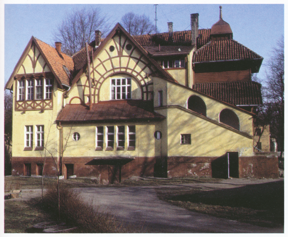 Königsberg (Pr.) (Калининград), Lawsker Allee, "Villa Leo" von Nordosten