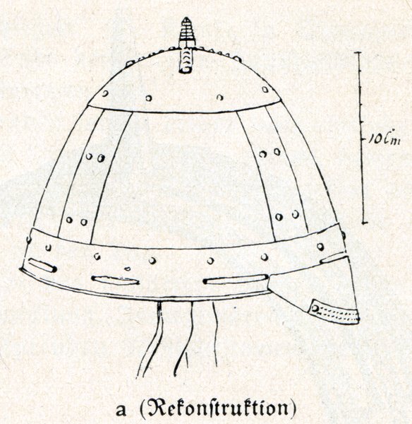 Dollkeim, Kriegerhelm (Rekonstruktion)