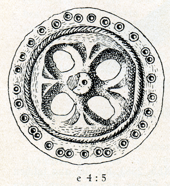 Wieszeiten, Scheibenfibel