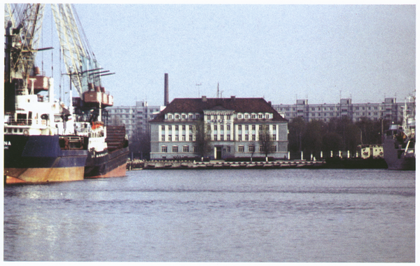 Königsberg (Pr.) (Калининград), Lübecker Straße, Zollverwaltungsgebäude am Hafenbecken III