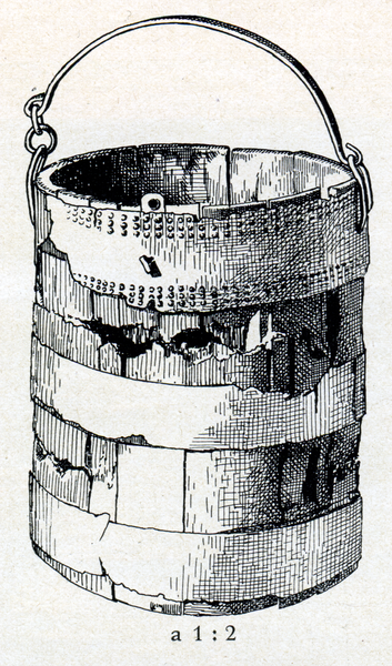 Mingfen, Miniatur-Holzeimer