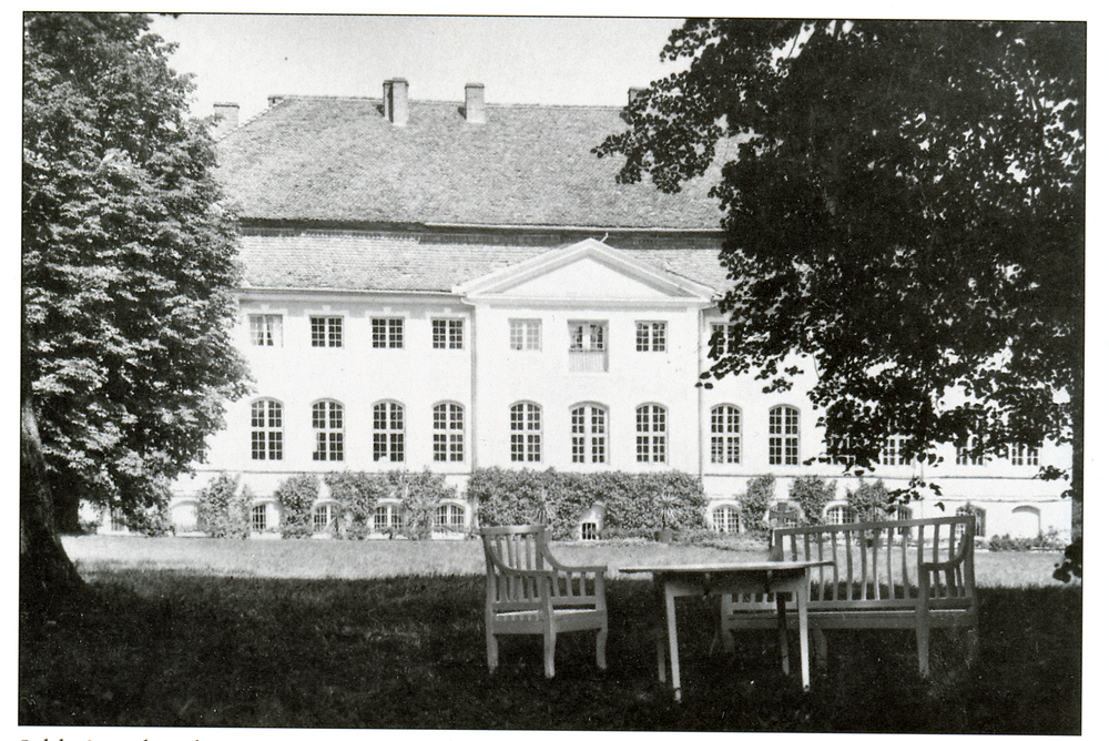 Arklitten, Schloss, Parkseite