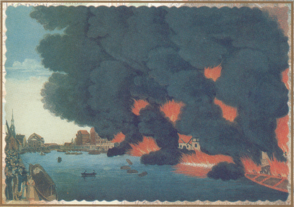 Königsberg (Pr.), Der Brand zu Königsberg am 14. Juni 1811