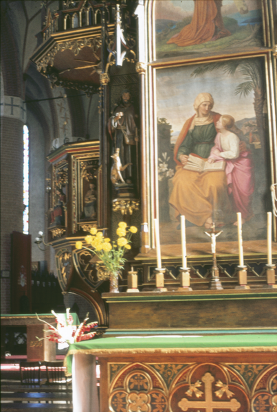 Allenstein (Olsztyn), Ehem. Garnisonskirche, Teil des Altars