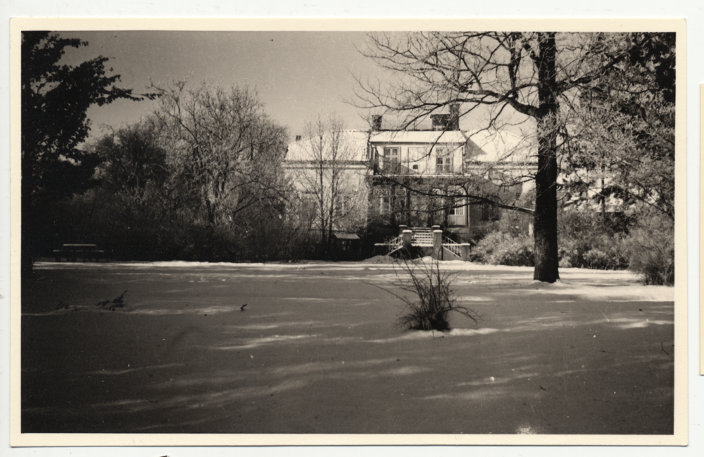 Labiau, Brauerei, privates Gebäude im Winter