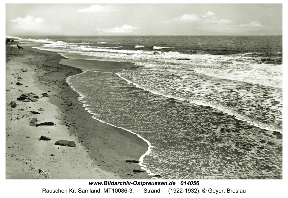 Rauschen, Strand