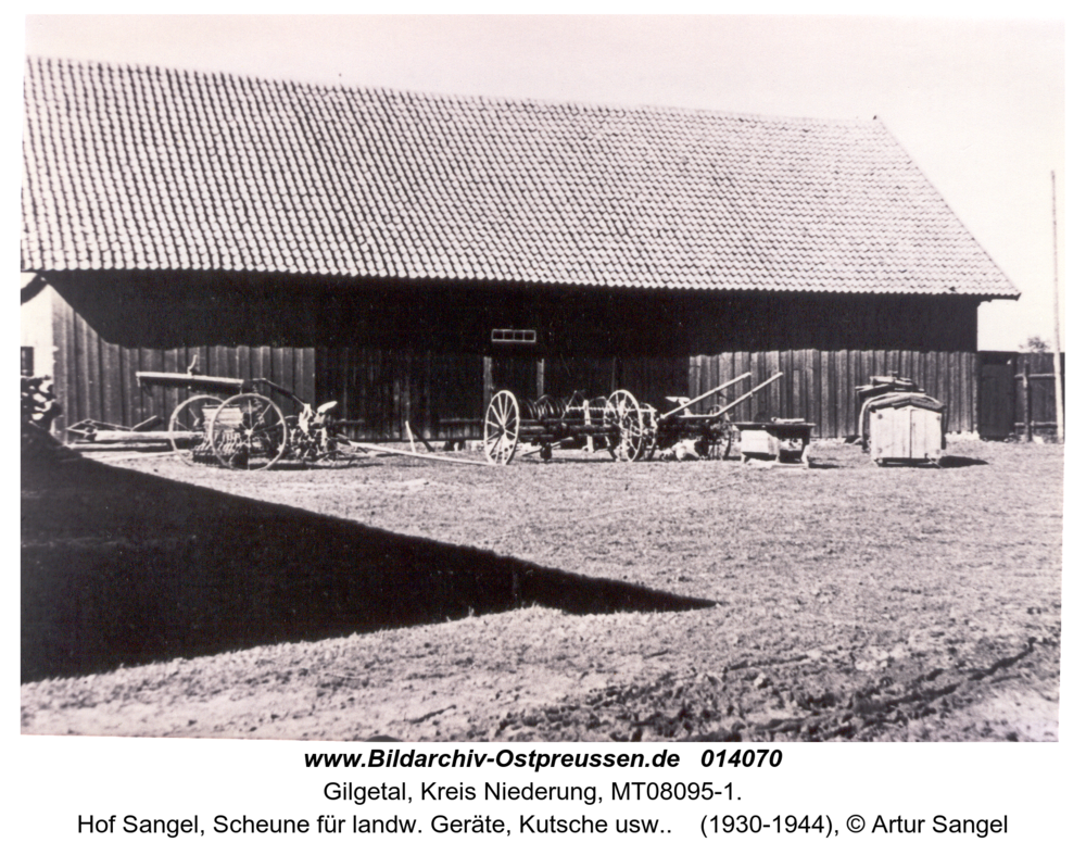 Gilgetal, Hof Sangel, Scheune für landw. Geräte, Kutsche usw.