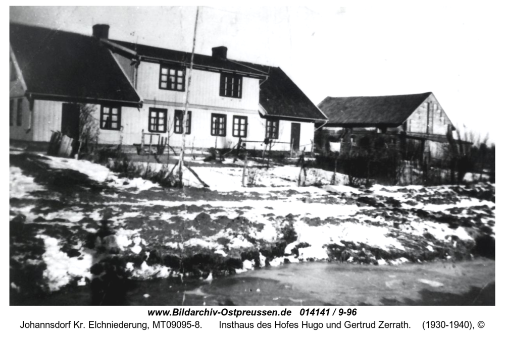 Johannsdorf, Insthaus des Hofes Hugo und Gertrud Zerrath