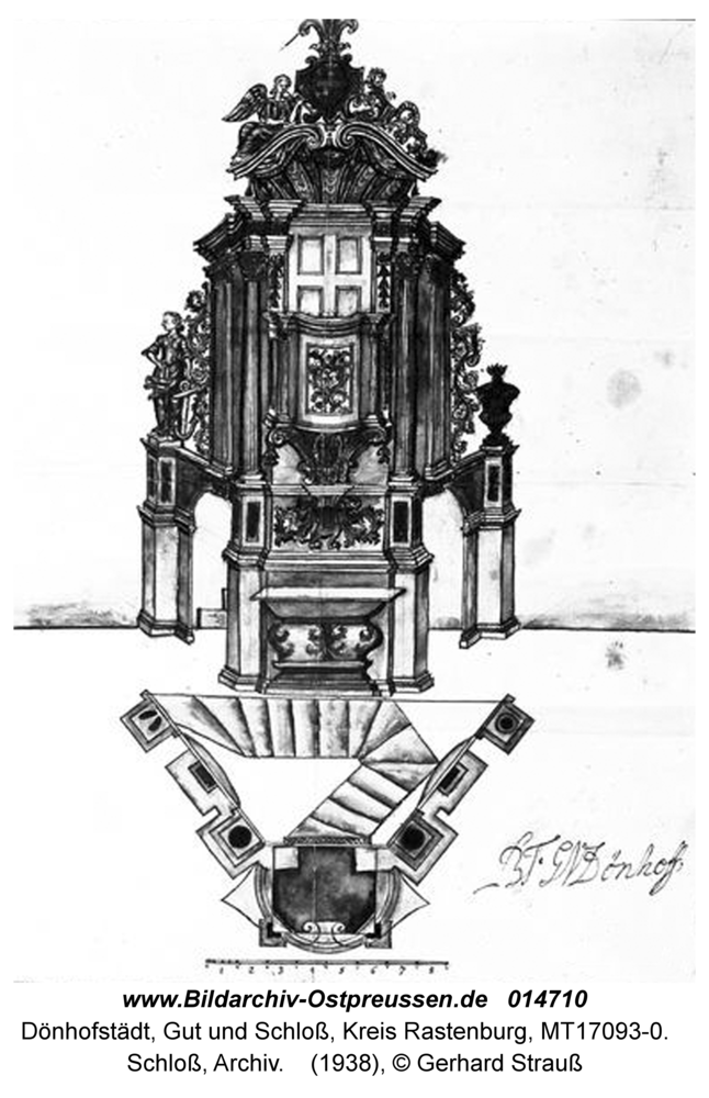 Dönhofstädt, Schloß, Archiv