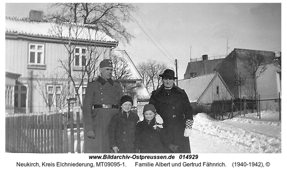 Neukirch, Familie Albert und Gertrud Fähnrich