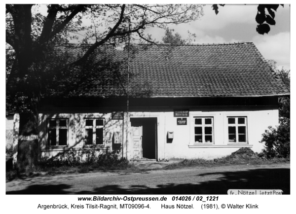 Argenbrück, Haus Nötzel