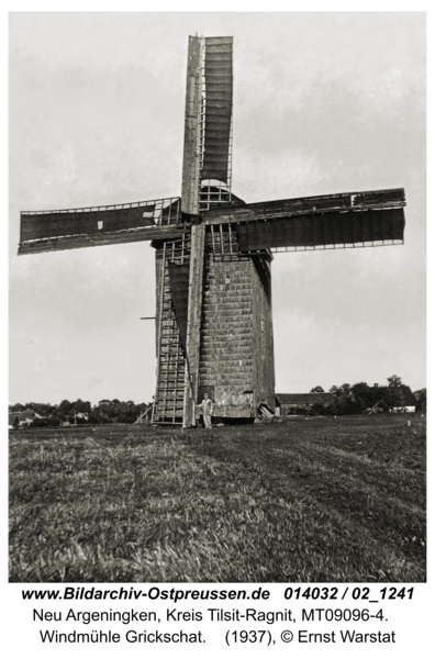 Argenbrück, Windmühle Grickschat