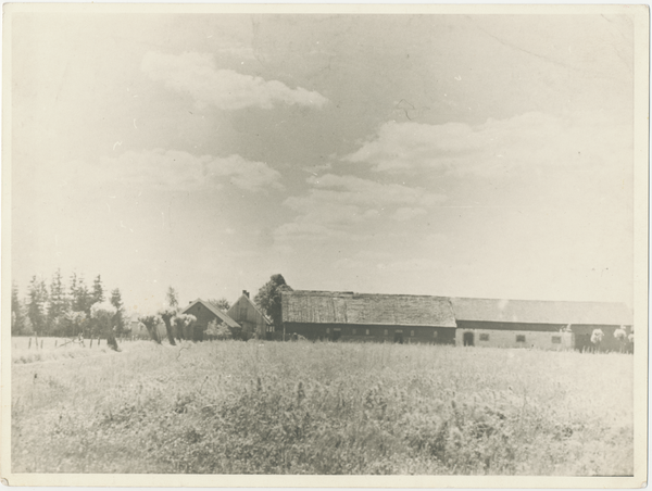 Gilgetal, Hof Sangel, von links: Schweinestall, Wohnhaus, Pferdestall, Kuhstall