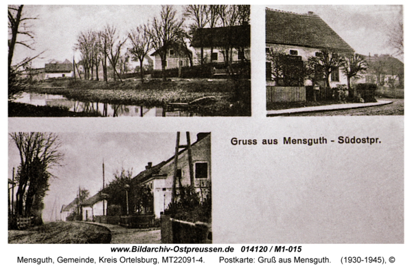 Mensguth, Postkarte: Gruß aus Mensguth