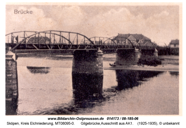 Sköpen 08-185-06, Gilgebrücke, Ausschnitt aus AK1