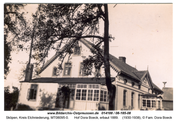 Sköpen 08-185-08, Hof Dora Boeck, erbaut 1889