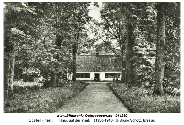 Upalten (Insel), Haus auf der Insel