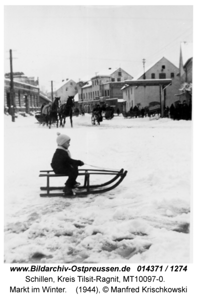 Schillen, Markt im Winter