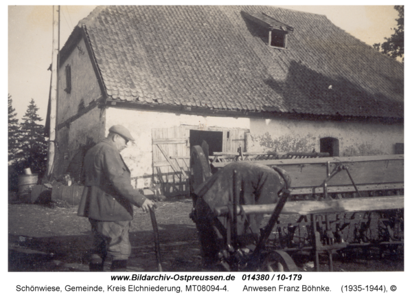 Schönwiese, Anwesen Franz Böhnke