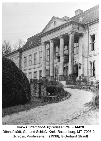 Dönhofstädt, Schloss, Vorderseite