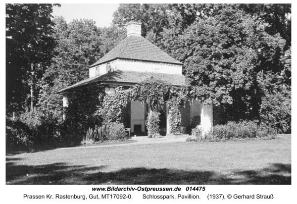 Prassen, Schlosspark, Pavillion